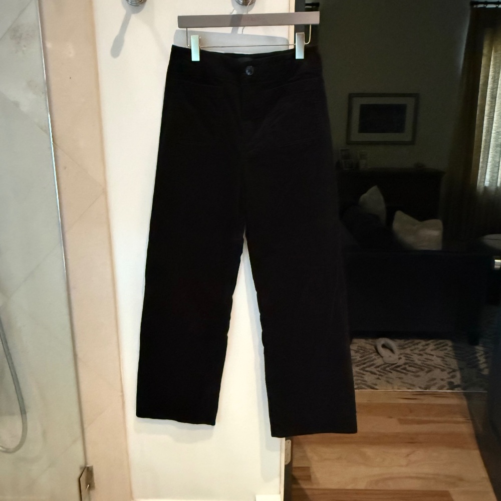 Anthropologie Colette Maeve black corduroy pants